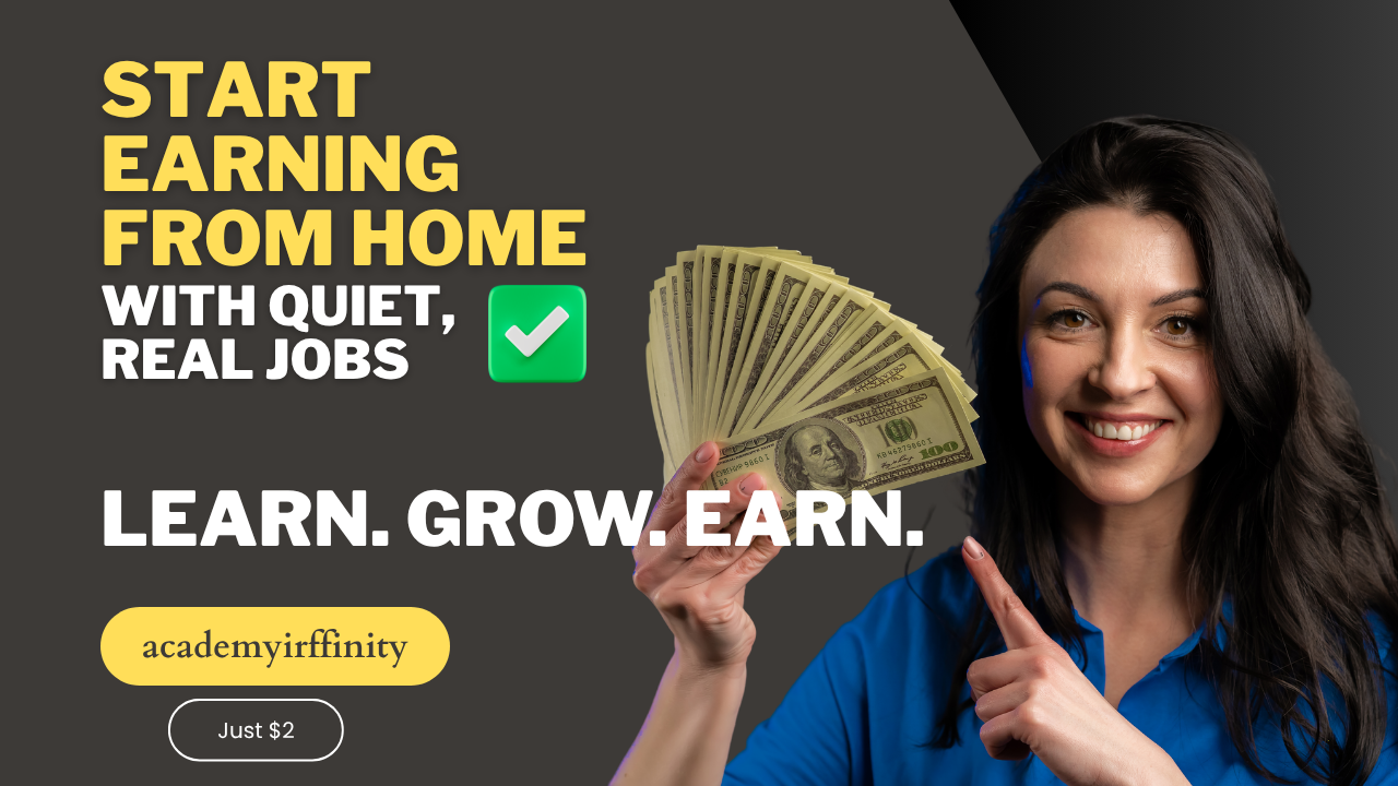 The Hidden Online Jobs Guide – Earn Without Showing Your Face